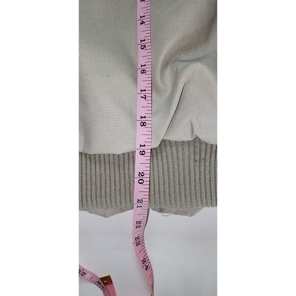 Vintage 70's or 80's Beige Zipper Hooded Bomber Jacket Size 13/14 - Picture 10 of 12